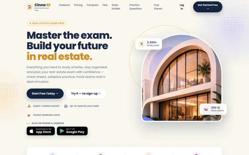 Cinna RE website
